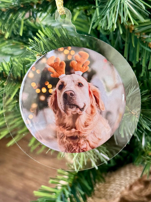 PHOTO CHRISTMAS ORNAMENT