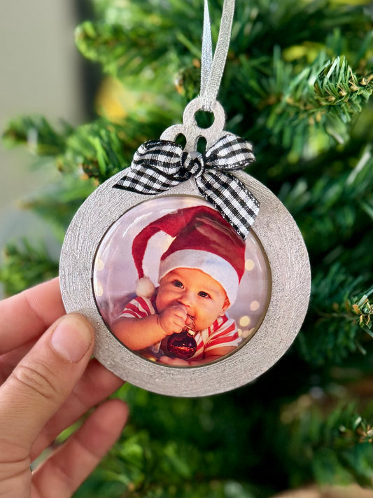 PHOTO CHRISTMAS ORNAMENT