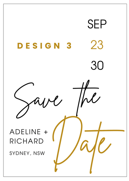 SAVE THE DATE PHOTO MAGNETS - Attraxionmagnets
